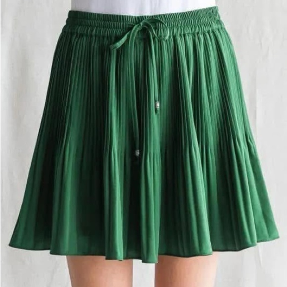 JODIFL Forest Green Skater Skirt